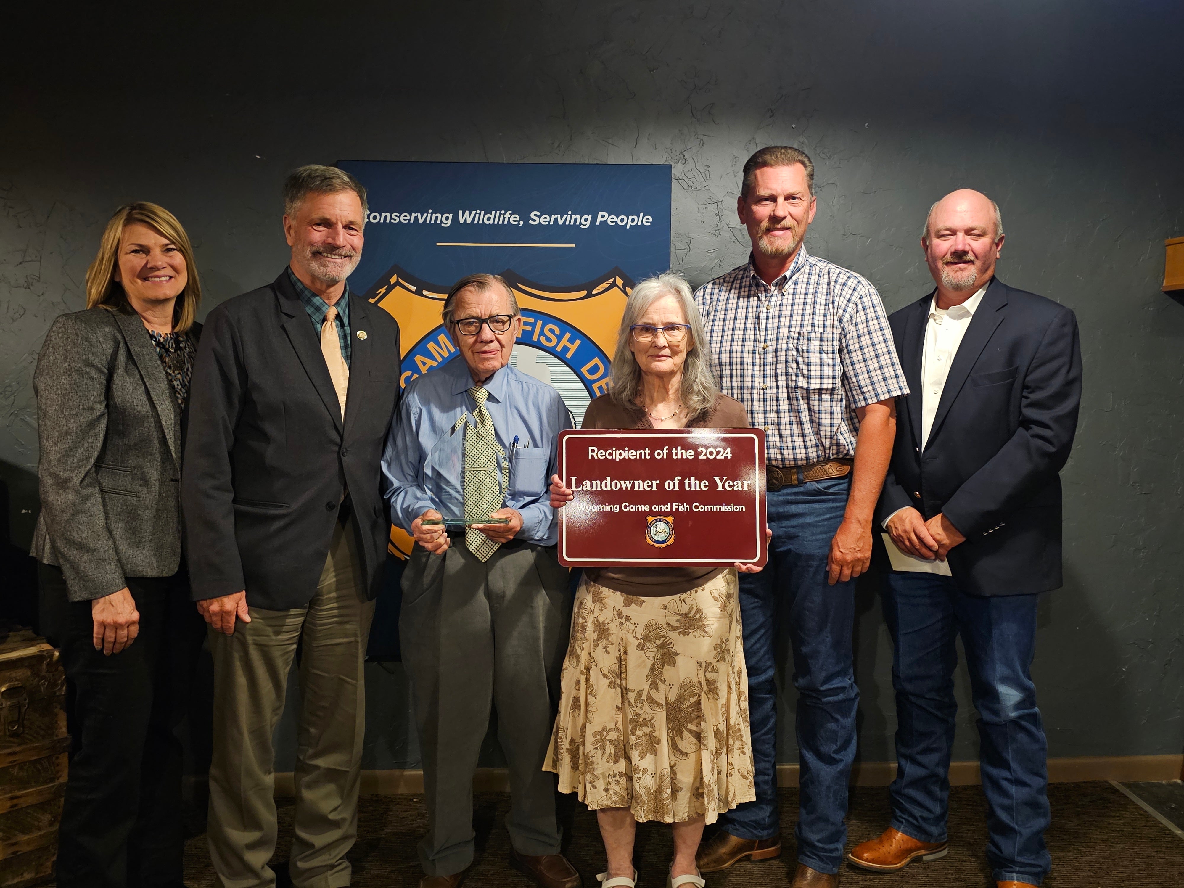 Laramie Landowner of the Year winners 2024